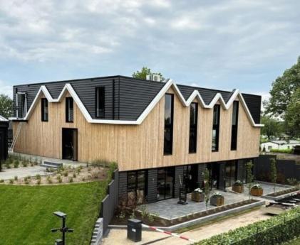 Ferienhaus / Chalet / Bungalow Am See, Holland, Niederlande, Lathum Bagian luar foto